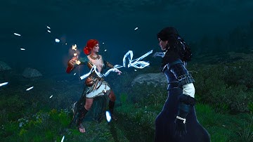 Yennefer Vs Triss | The Battle of the Sorcerers | The Witcher 3