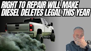 Right To Repair Will Make Diesel Deletes Legal This Year