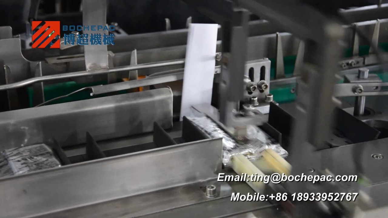 Automatic cartoning machine for pillow bag of capsules/pillow bag cartoning machine