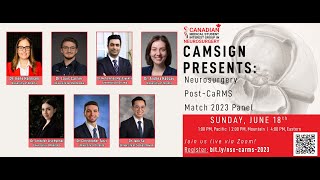 2023 Neurosurgery Post-CaRMS Panel