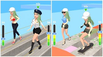 FASSHION MODEL WALK FUNNY GAME #2 | FASHION 3D GAME CATWALK ON ANDROID/IOS