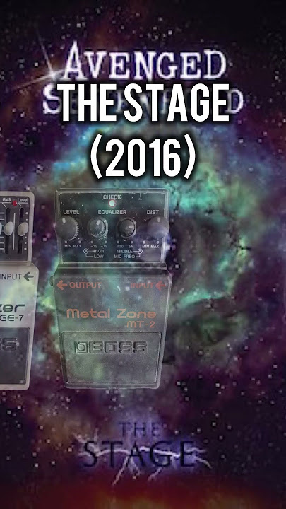 Avenged Sevenfold tones w Metal Zone & GE7, pt 2: Nightmare, Hail, The Stage, Life is But a Dream