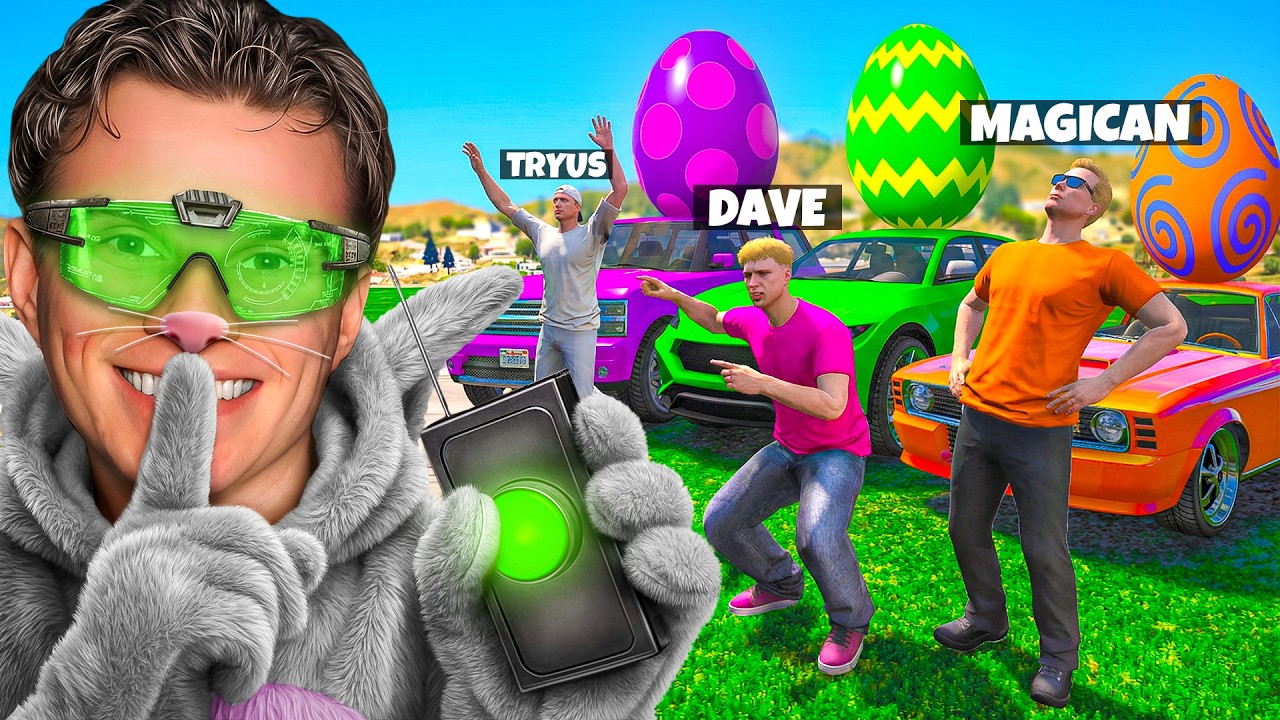 Alvi CHEATET gegen 5 YOUTUBER in GTA 5 🐰🧺