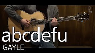Abcdefu - Le Tab악보 I Guitar Cover