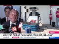 "Hoy nadie consume parafina": Revuelo por dichos de Quiroz tras alza de combustibles