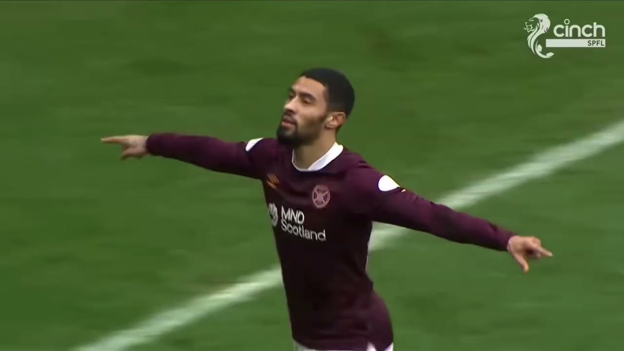 All Hearts goals in 22/23 season Hearts Of Midlothian