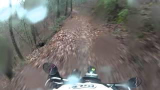 Unicoi Trail 82 in the rain