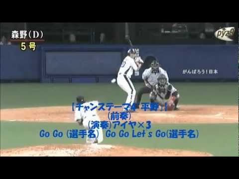 中日ドラゴンズ応援歌メドレー2012[歌詞付き]