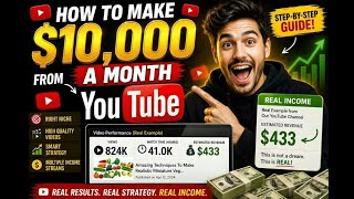 How to Make $10,000 a Month from YouTube? 💰 | Make Money Online