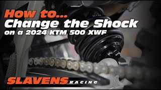 How-to Change the Shock on a 2024 KTM (500 XWF Demonstration)