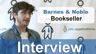 Barnes & Noble Interview  Bookseller