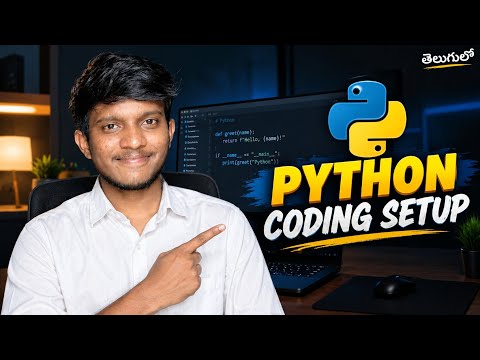 Complete Python Setup for Laptop | How to Setup Python on Laptop 🔥