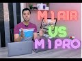 مقارنة بين macbook pro m1 Vs macbook air m1