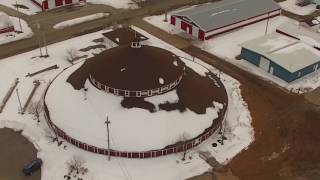 World's Largest Round Barn Winter 2017