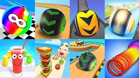 Marble Run | Juice Run | Sandwich Runner | Going Ball-All Type Mobile Game @LittleMoviesGamesFun