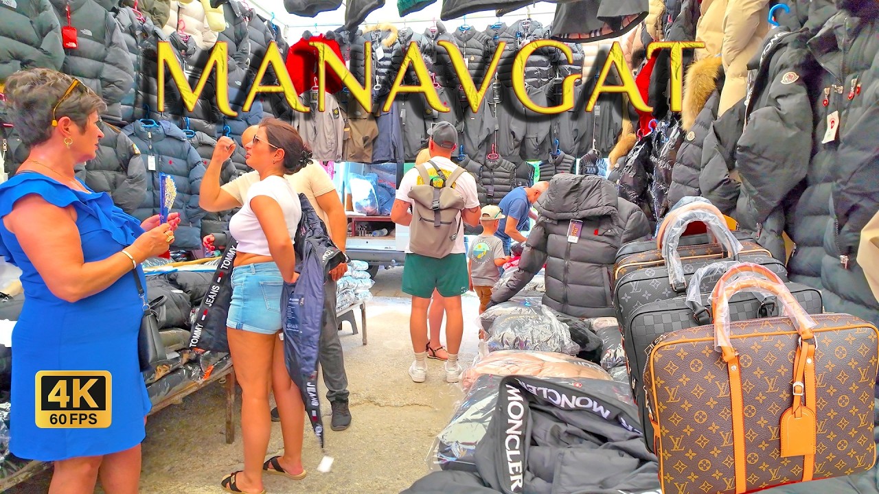 🇹🇷 Manavgat BAZAAR 4K THURSDAYS MARKET ⚜️ Replica in TÜRKIYE #turkey #Antalya #side What to buy?