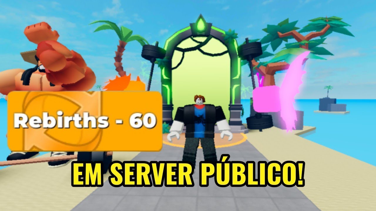 Peguei 60 REBIRTHS EM SERVIDOR PÚBLICO!