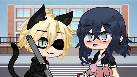 What does Chat Noir call Ladybug then? || MLB meme || Gacha Club || taakoizu