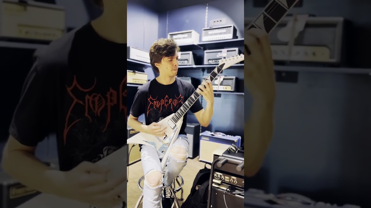 Jackson RRT Japan (Children Of Bodom - Downfall riffs/leads + shredding)