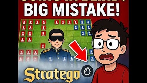 Going in blind doesn