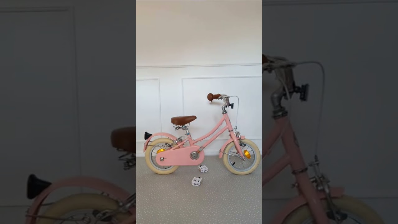 Draisienne dès 2 ans, Vélo jaune sans Pédale style retro, Bobbin