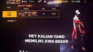 PRESET FF 😱 OPEN MEMBER GUILD FF 🤤SKUY JOIN❗