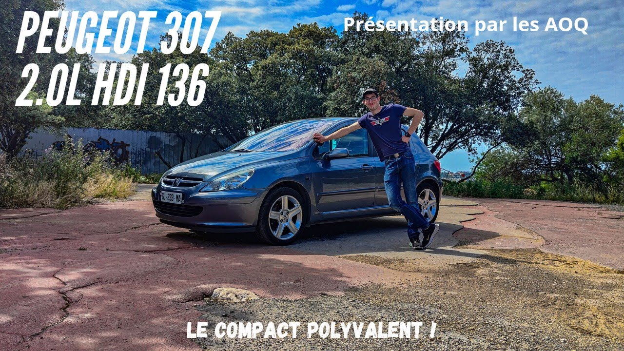 Peugeot 307 20L HDi 136 Prsentation du compact polyvalent 