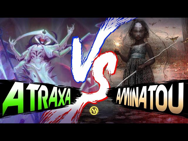 Triple AAA gaming!! Aminatou vs Atraxa | Round 3 | Regran 102923 | Duel Commander thumbnail