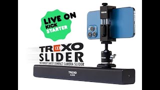 Trexo Wheels – A Tiny Tabletop Dolly with Motion Control Built-in