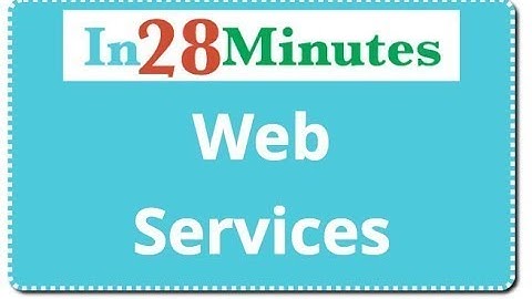 Introduction to Web Services in 5 minutes