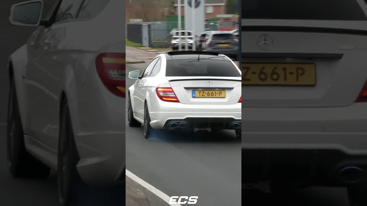 LOUD Mercedes C63 AMG Coupe with iPE Exhaust!