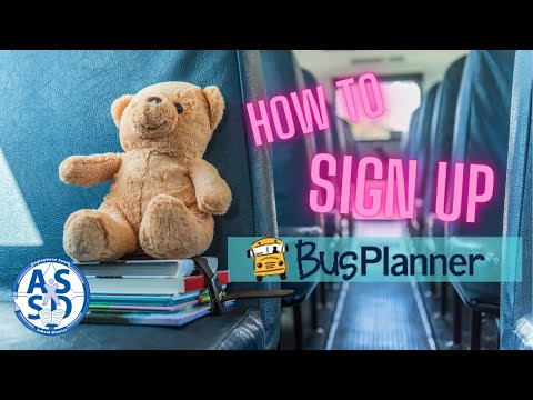 Sign Up for BusPlanner