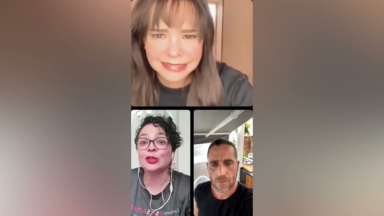 Instagram Live || Natasha Klauss y Michel Brown (28.07.2021)