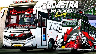 New MAXO LIVERY FOR LIONKING ZEDASTRA MOD For Bussid |New Bus Mod For Bussid #bussidmods screenshot 4