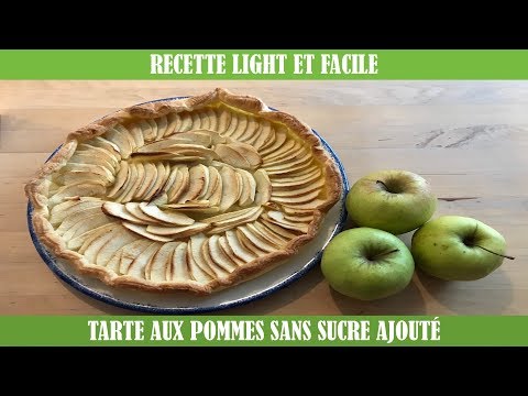 recette-light-et-facile---tarte-aux-pommes-sans-sucre-ajouté