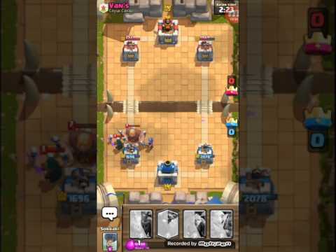 Kupa kastım!! *yeni büyücü mücadelesi* (clash royale )