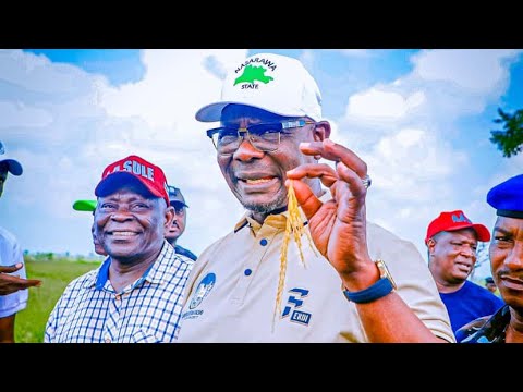 GOVERNOR SULE VISIT TO JANGWA FARM