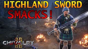 New WEAPON In Chivalry 2 The Highland Sword Defends Darkforest (Gameplay)
