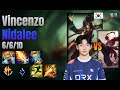 Vincenzo Jungle Nidalee vs Lee Sin lol KR solo rank Full Game 16.11 | 빈센조 니달리 vs 리 신