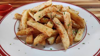 Crispy French Fries With Garlic Butter | Sumi's Cooking Corner