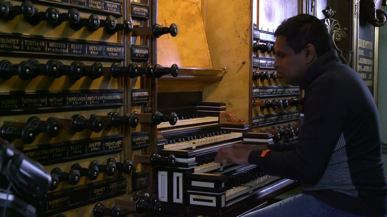 Improvisatie Psalm 34  met thema uit BWV 35 - Tjaco van der Weerd - Bovenkerk, Kampen