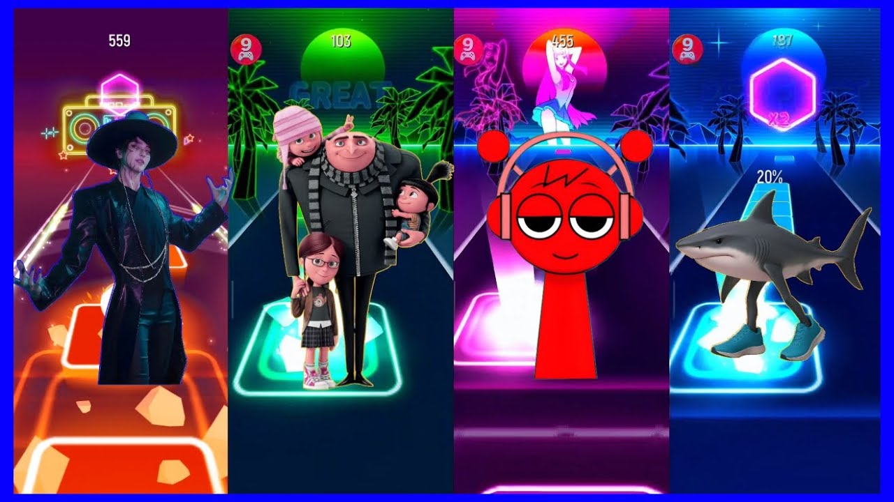 Saja Boys vs Tralalero Tralala vs Sprunki and Despicable Me | INSANE