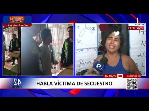 Video ¡Terror en Lurín! Empresaria fue golpeada tras intentar huir de secuestradores