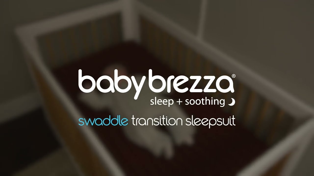 NEW Baby Brezza Swaddle Transition Sleepsuit Breathable, Convertible