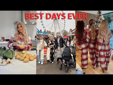 CHRISTMAS day with my bestfriends!! * Winter wonderland with my family!! | Saffron Barker