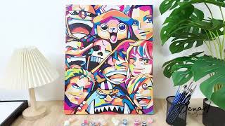 Anime Paint By Numbers kit - Best Seller | Oenart™