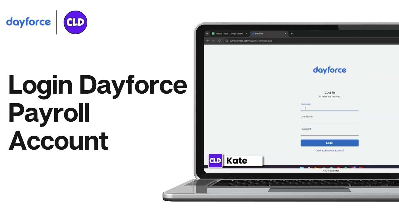 How To Login To Dayforce Payroll Account