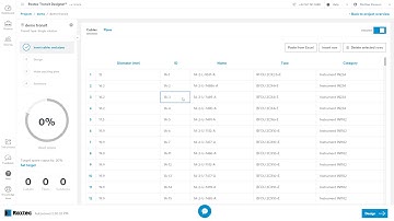 How to use the insert cables and pipes step in Roxtec Transit Designer™