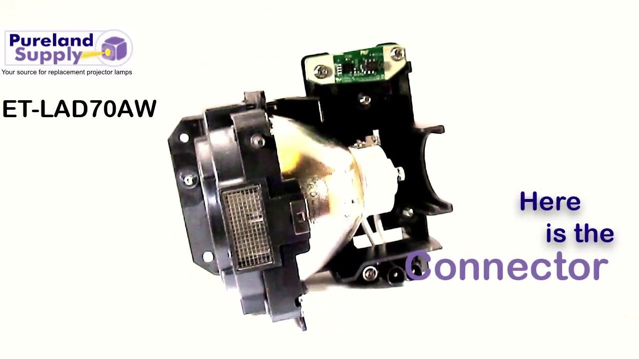Panasonic PT-DW750 Projector Lamp Ushio NSHA Bulb