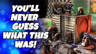 Sick of Expensive Games Workshop!? Make Warhammer Terrain Out of TRASH!